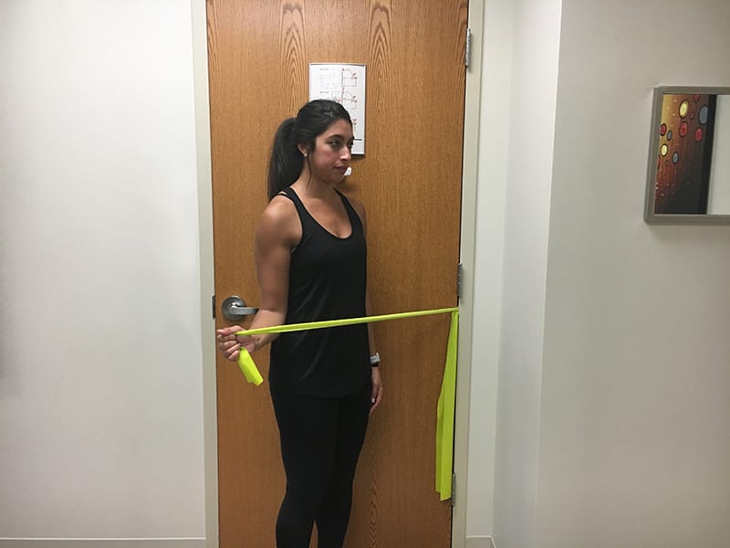 Shoulder External Rotation Start