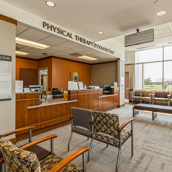 The Iowa Clinic Ankeny ENT, Podiatry and PT department