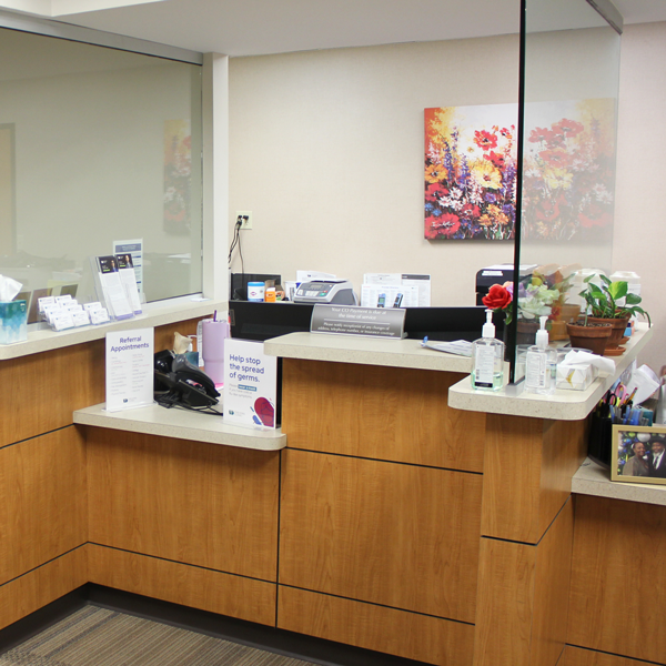 Downtown Family Medicine front desk