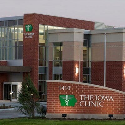 The Iowa Clinic Ankeny Monument Sign