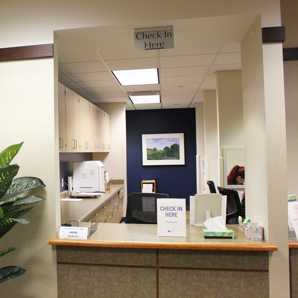 The Iowa Clinic West Des Moines Endoscopy front desk
