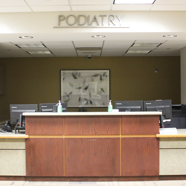 The Iowa Clinic West Des Moines Podiatry front desk