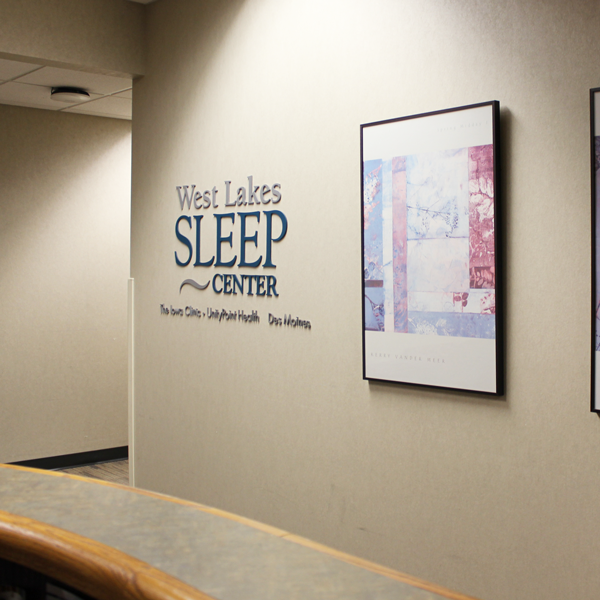 West Lakes Sleep Center front desk